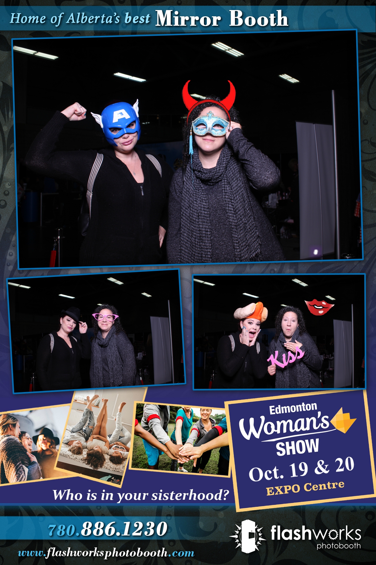 Fall Edmonton Woman's Show | View more photos from the event at gallery.flashworksphotobooth.com/u/FlashworksPhotoboothInc/Fall-Edmonton-Womans-Show-0